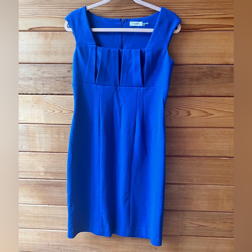 Calvin Klein Blue Size 8 Dress